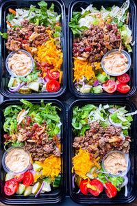 Cheeseburger Bowl with Potatoes (MONDAY DELIVERY)